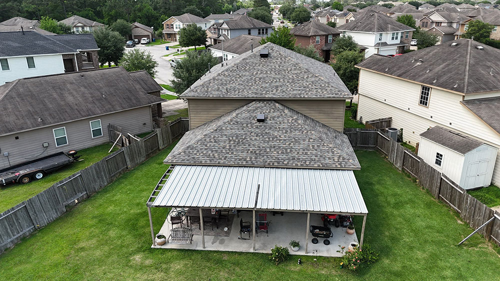 A Durable Roof and a Fresh Look: Full Asphalt Shingle Replacement in Crosby, TX