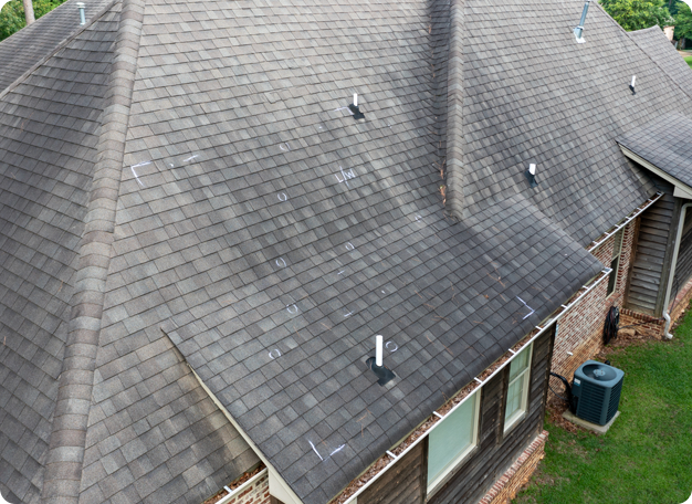 aging roof at risk of being dropped by insurance company
