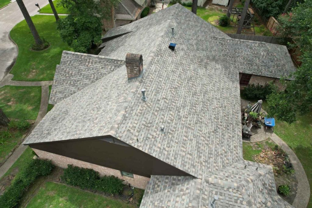 Residential Roof Replacement esidential roof replacement completed by STX Roofing on a home in Southeast Texas